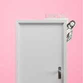 J'ai vu cette décoration de porte